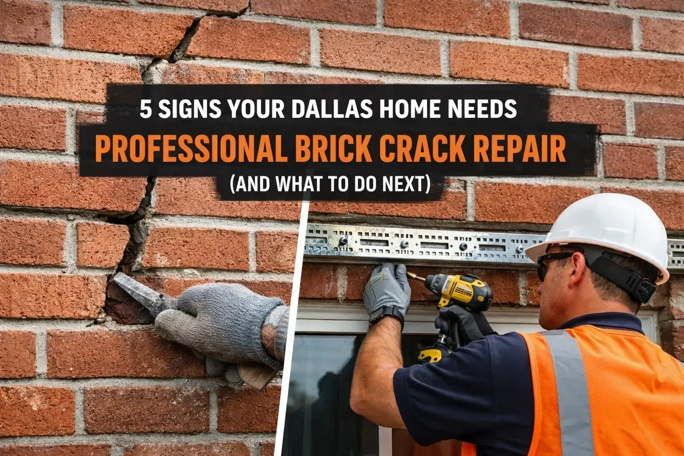 Brick repair in Texas by Champion Brick Repair