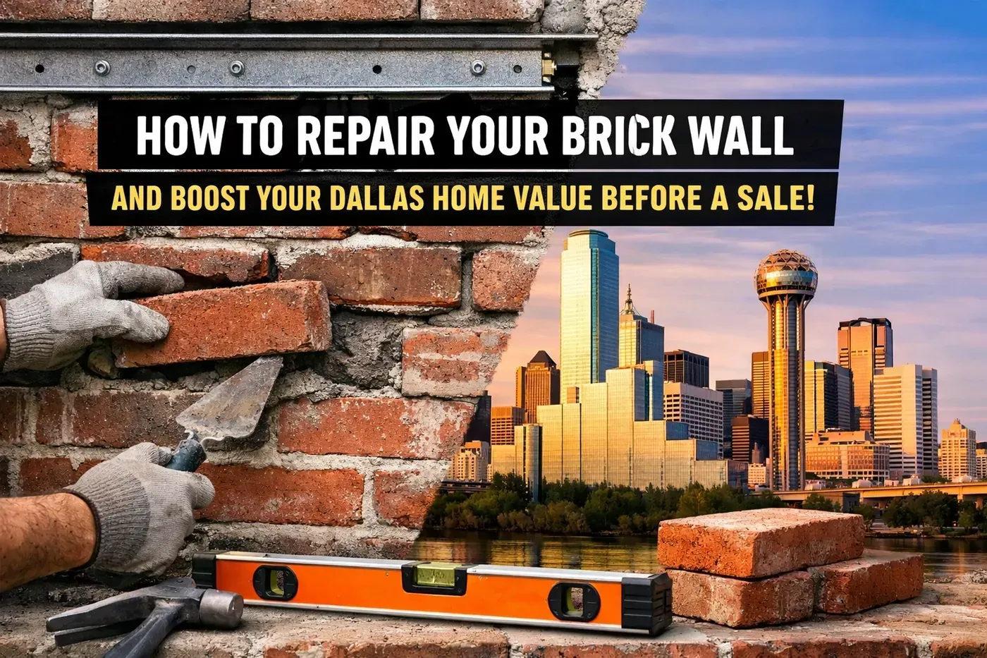 Brick repair in Texas by Champion Brick Repair