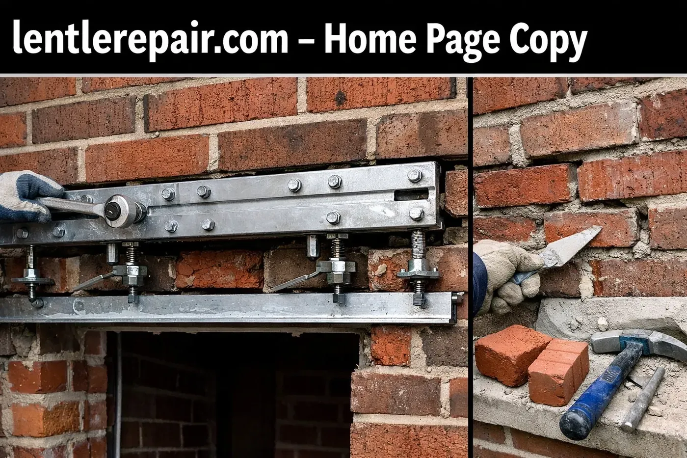 Brick repair in Texas by Champion Brick Repair