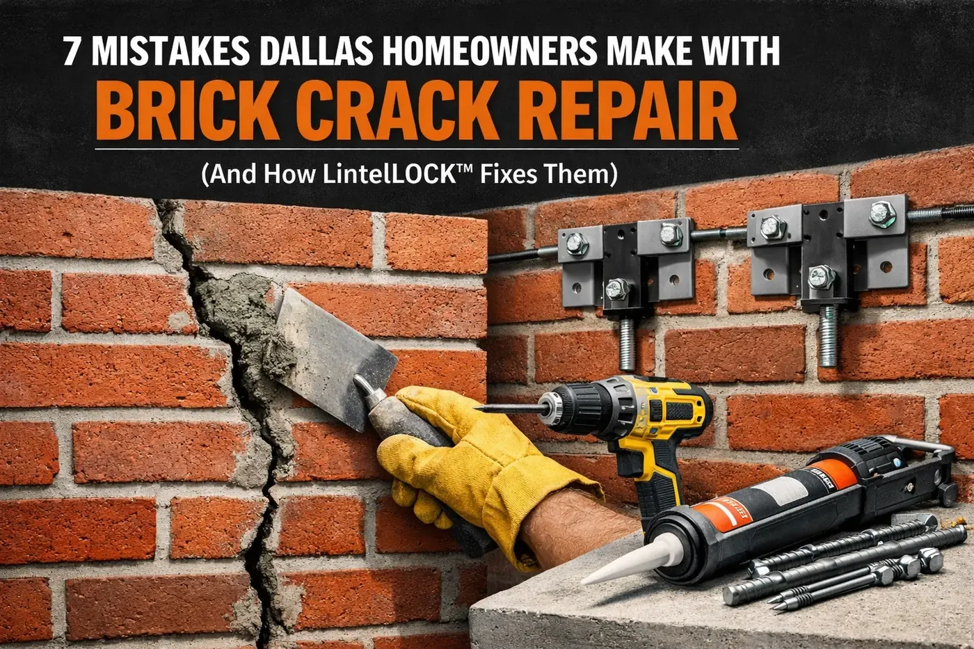 Brick repair in Texas by Champion Brick Repair