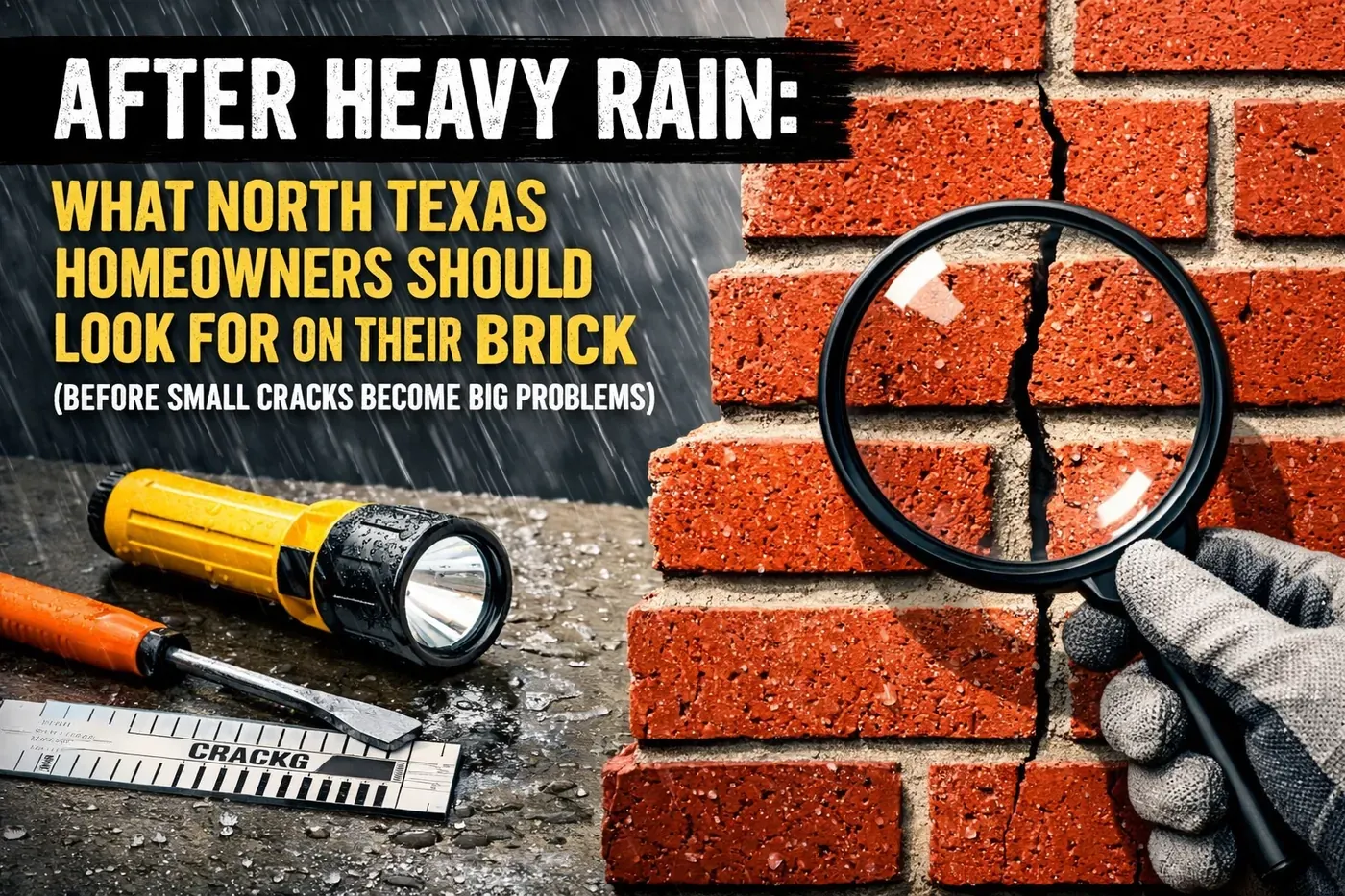 Brick repair in Texas by Champion Brick Repair