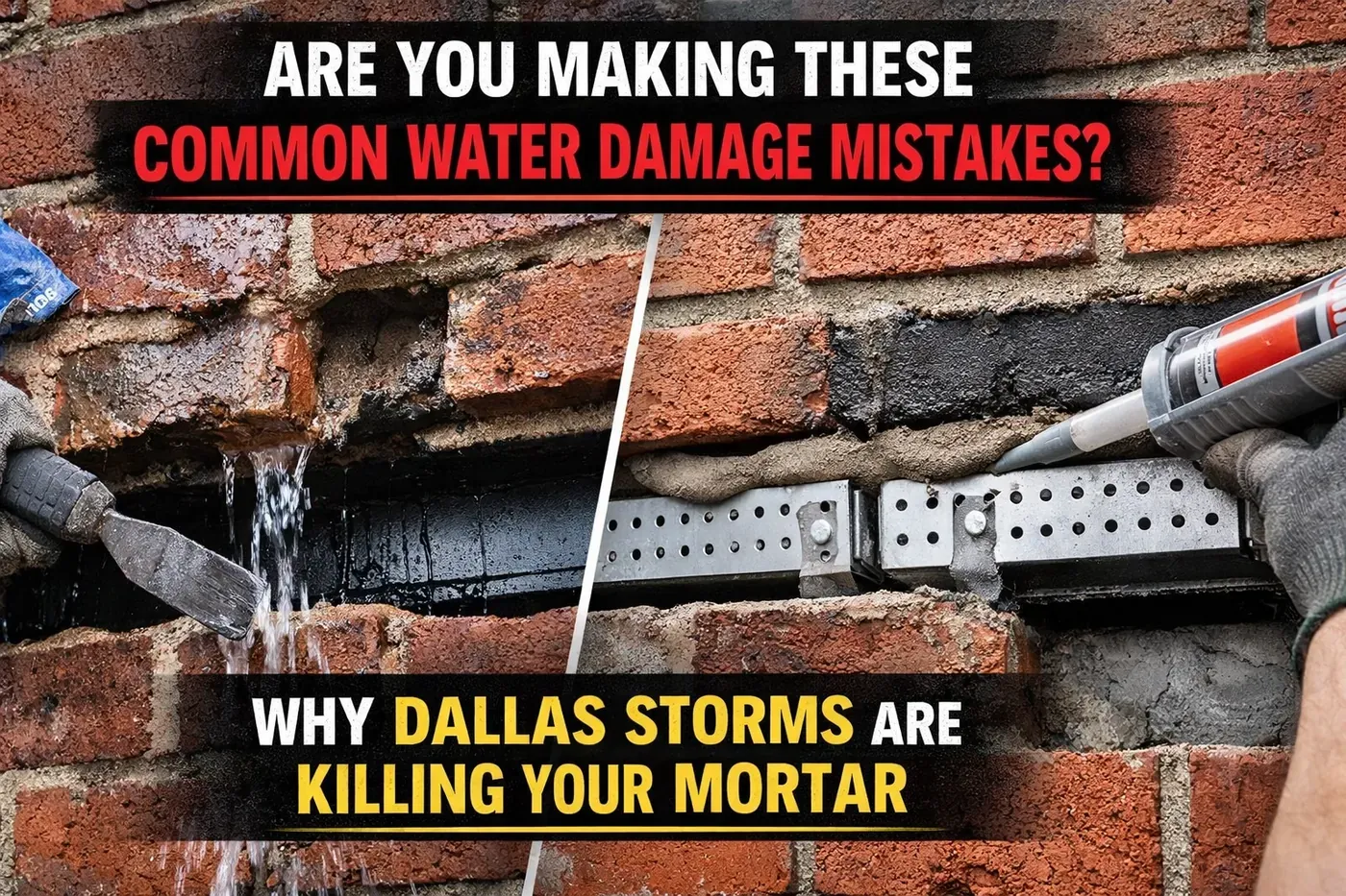 Brick repair in Texas by Champion Brick Repair