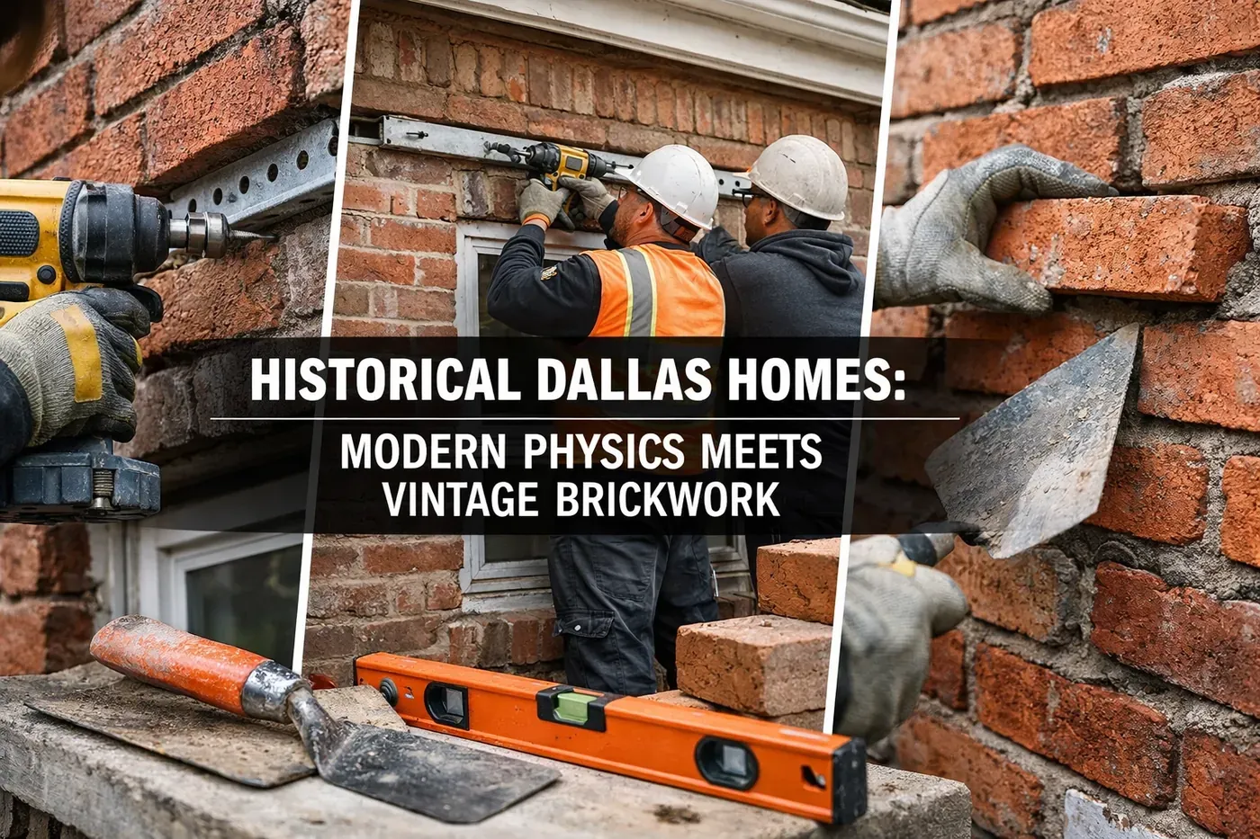 Brick repair in Texas by Champion Brick Repair