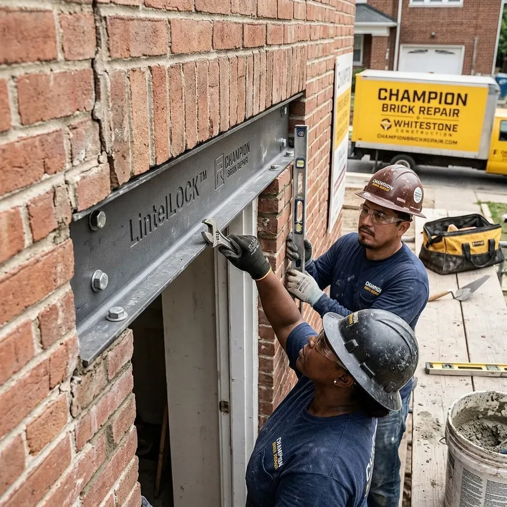 Brick repair in Texas by Champion Brick Repair