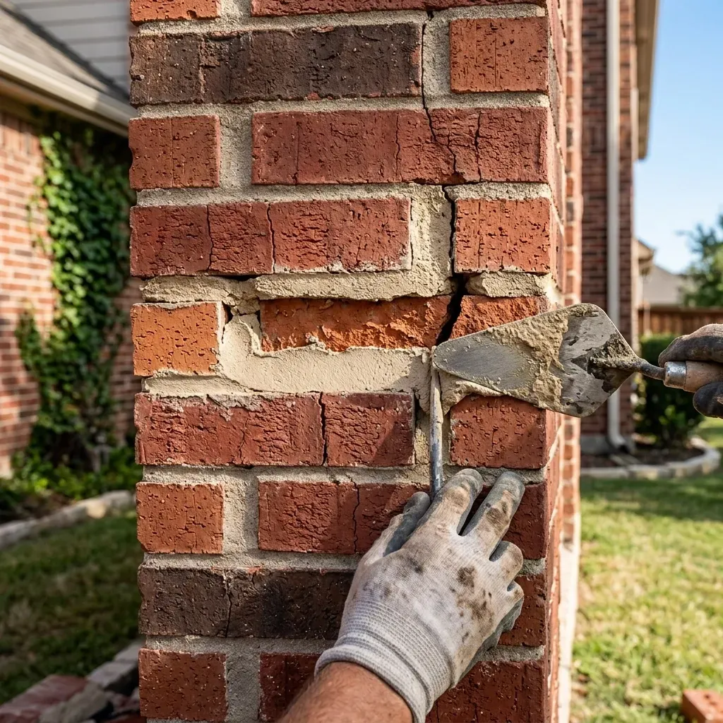 Brick repair in Texas by Champion Brick Repair
