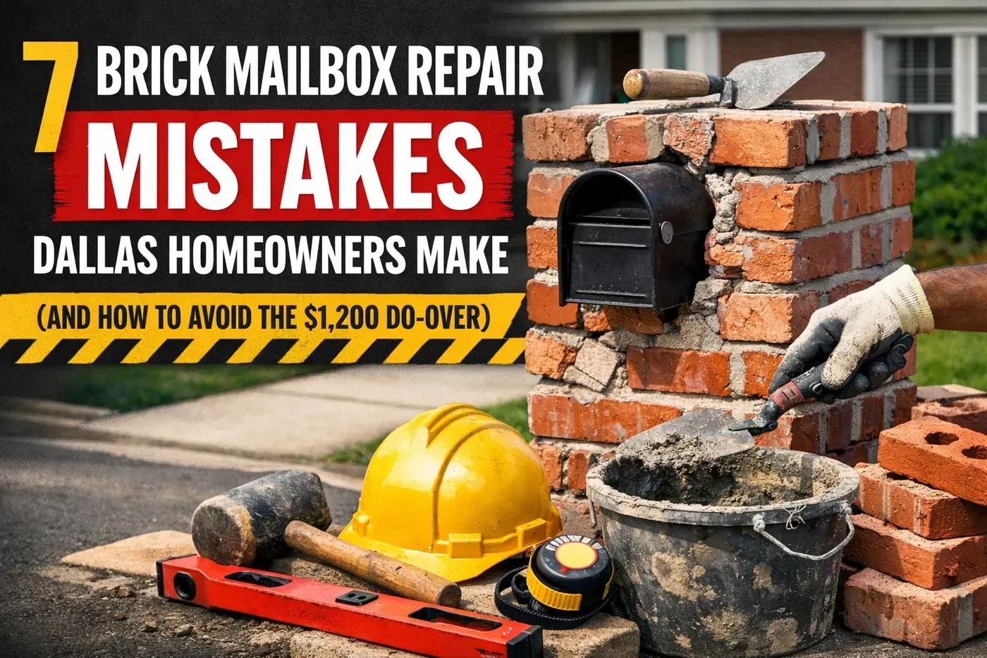 Brick repair in Texas by Champion Brick Repair
