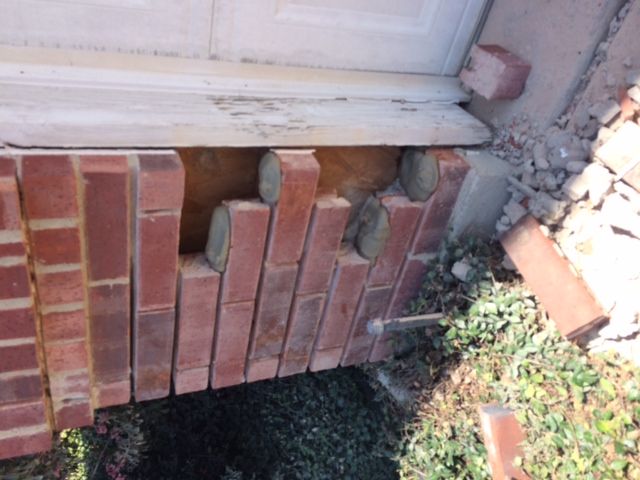 Brick repair in Texas by Champion Brick Repair