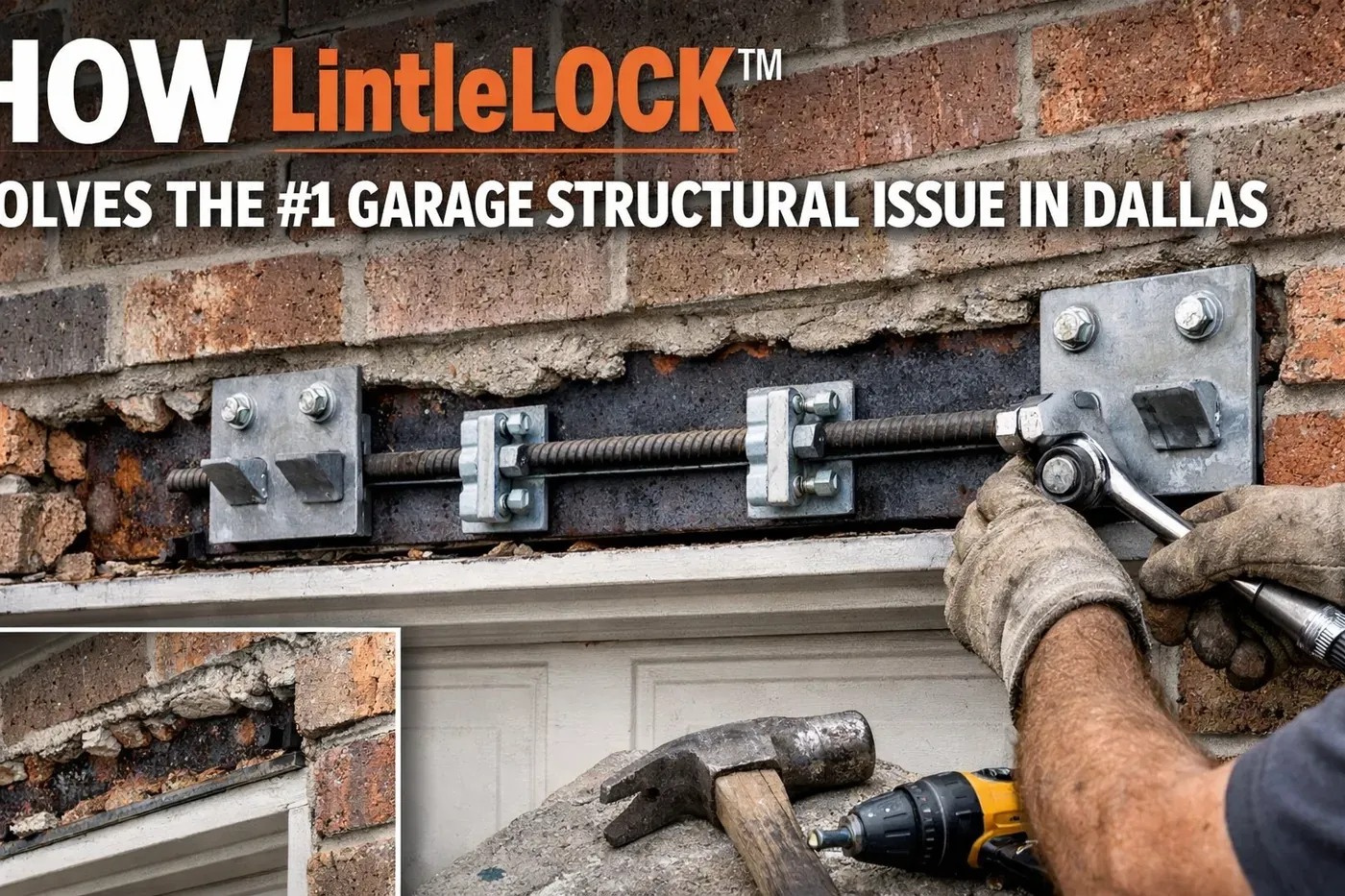 Brick repair in Texas by Champion Brick Repair