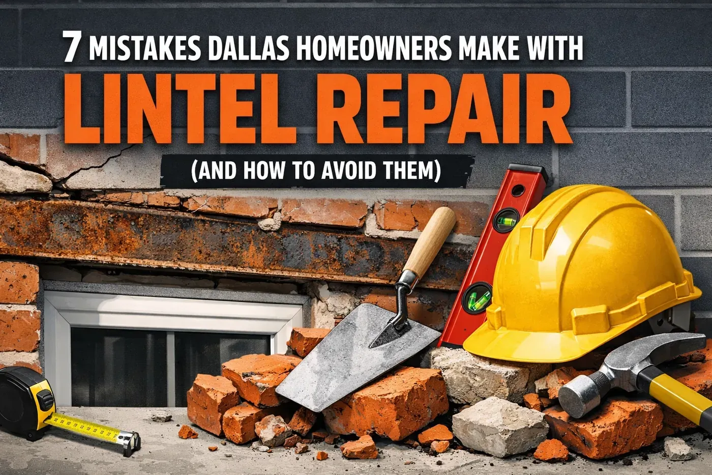 Brick repair in Texas by Champion Brick Repair