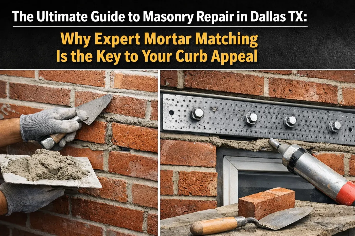 Brick repair in Texas by Champion Brick Repair