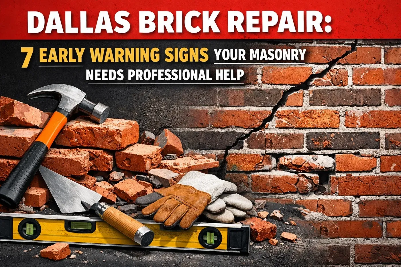 Brick repair in Texas by Champion Brick Repair