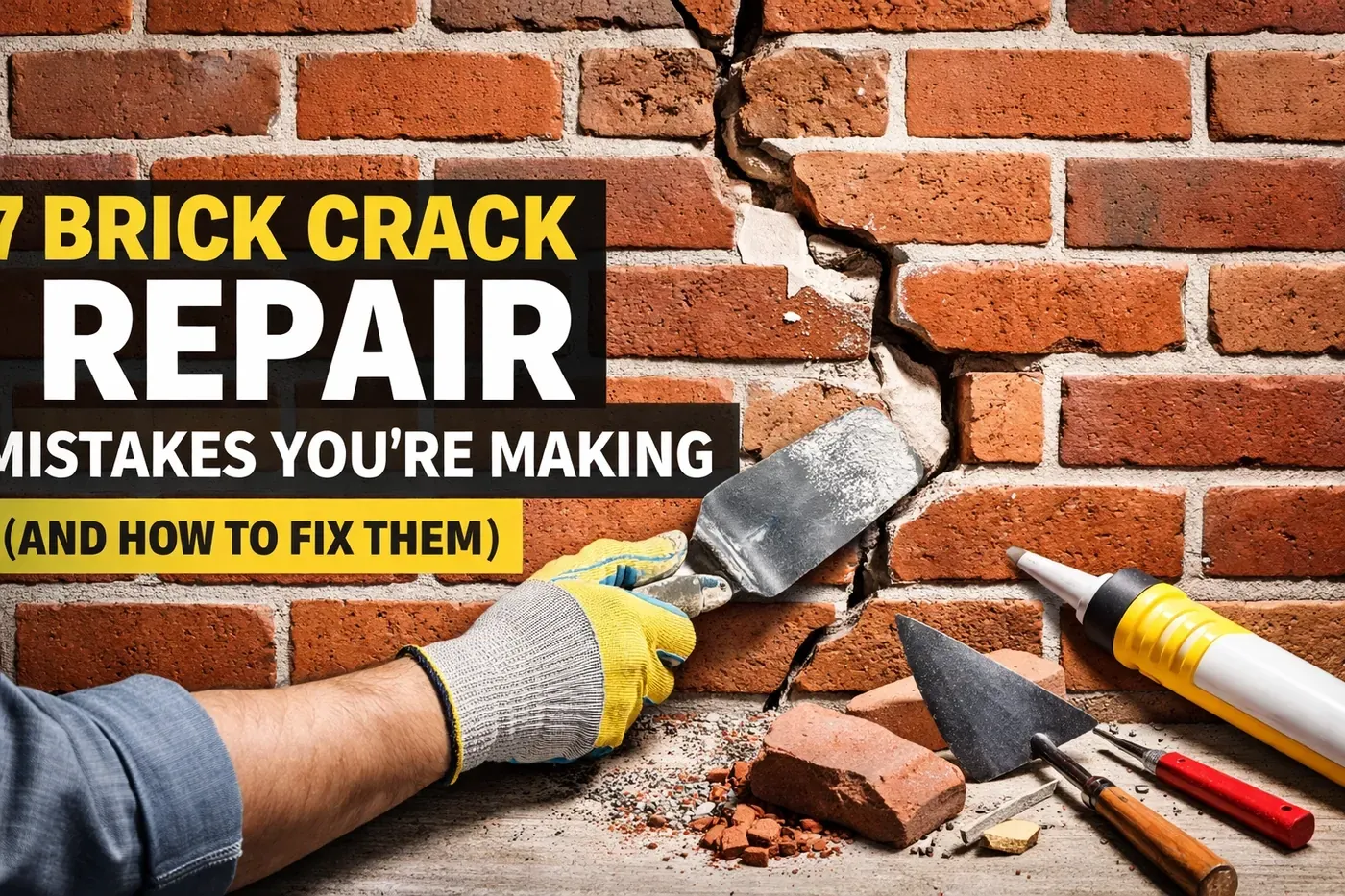 Brick repair in Texas by Champion Brick Repair