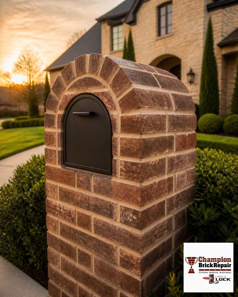 Brick Mailbox — Champion Brick Repair