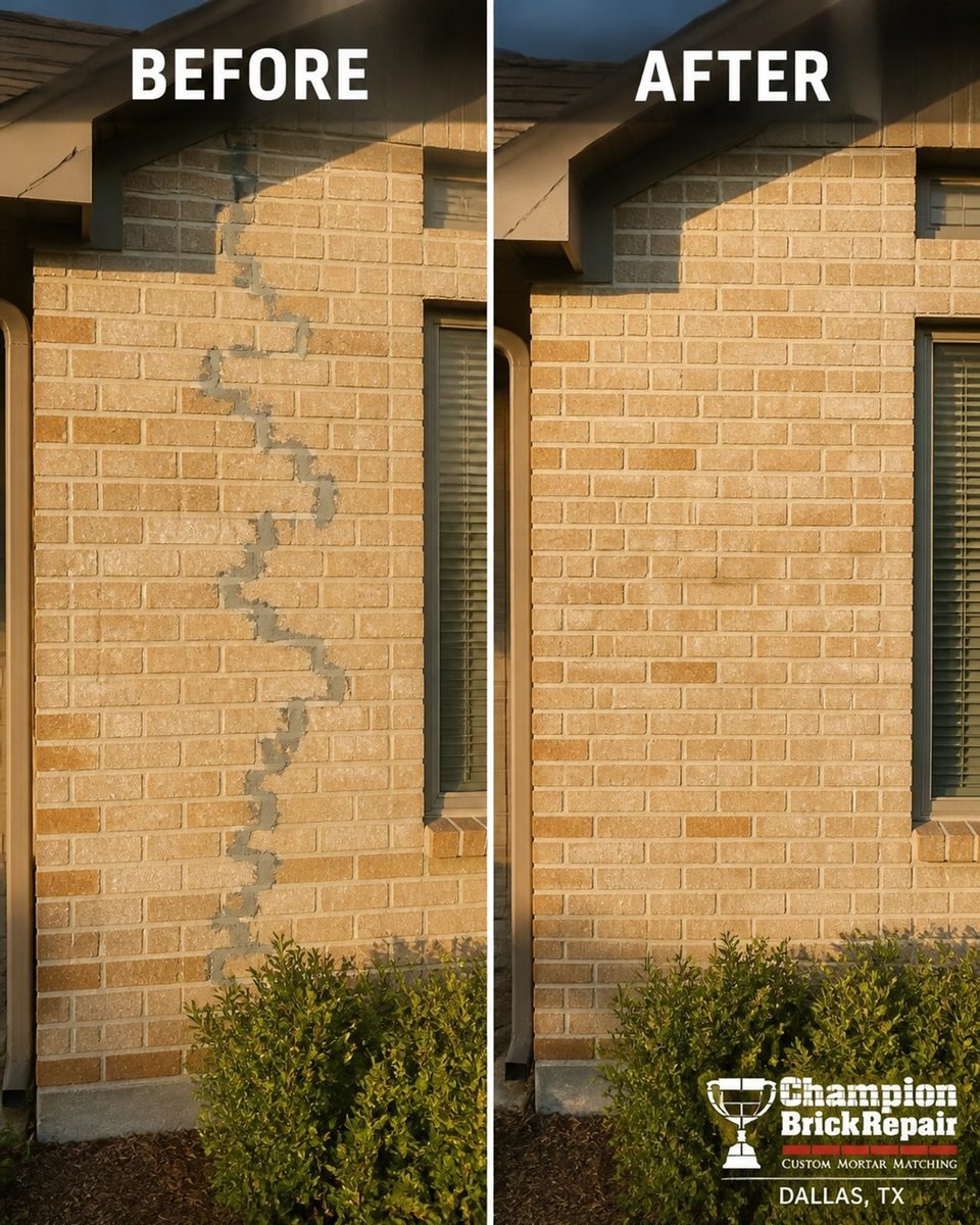 Ugly Patch Fix — Champion Brick Repair