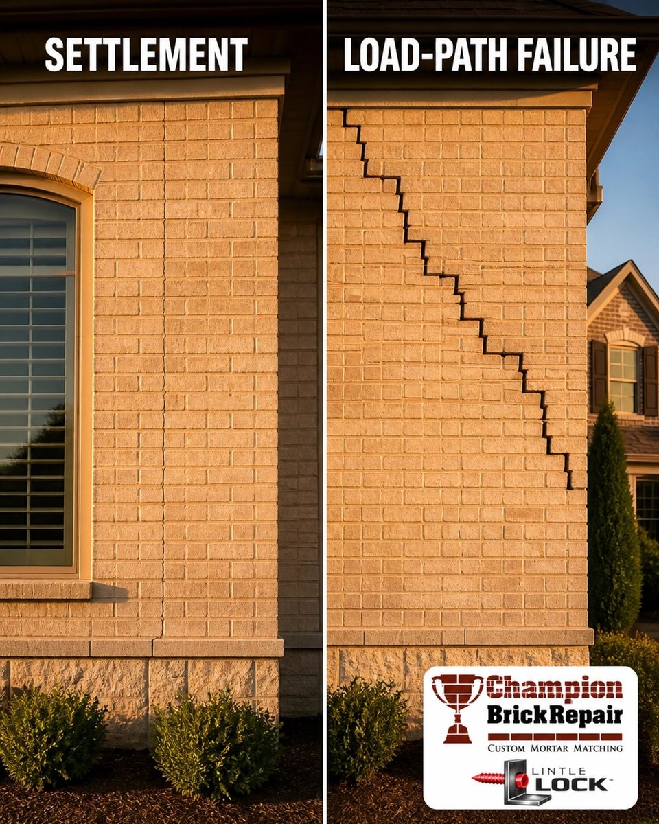 Wall Cracks Educational — Champion Brick Repair